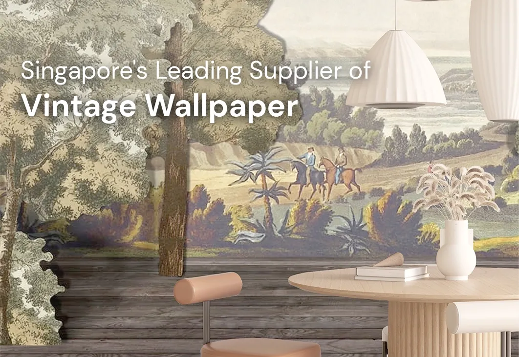 vintage wallpaper ideas by Honpo